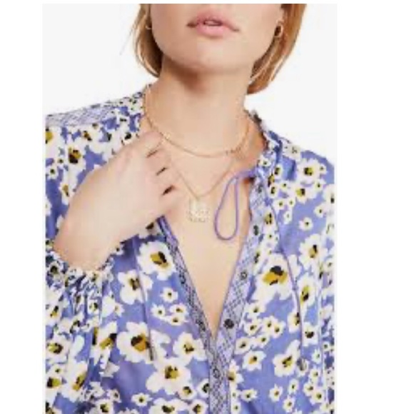 Free People Love letter silk drop waist dress - Picture 7 of 8